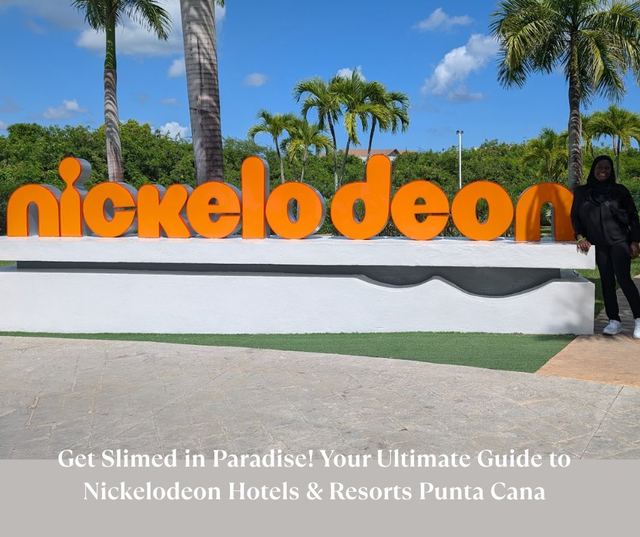 The Nickelodeon Hotels &amp; Resorts Punta Cana sign